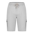 thumbnail image 3 of Weiqiqre Shorts Men Linen Shorts Casual Drawstring Summer Beach Shorts, 3 of 6