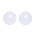 thumbnail image 4 of 50 PCS 4cm Transparent Fillable Balls Clear Fillable Ornaments Balls Christmas Tree Home Decoration, 4 of 10