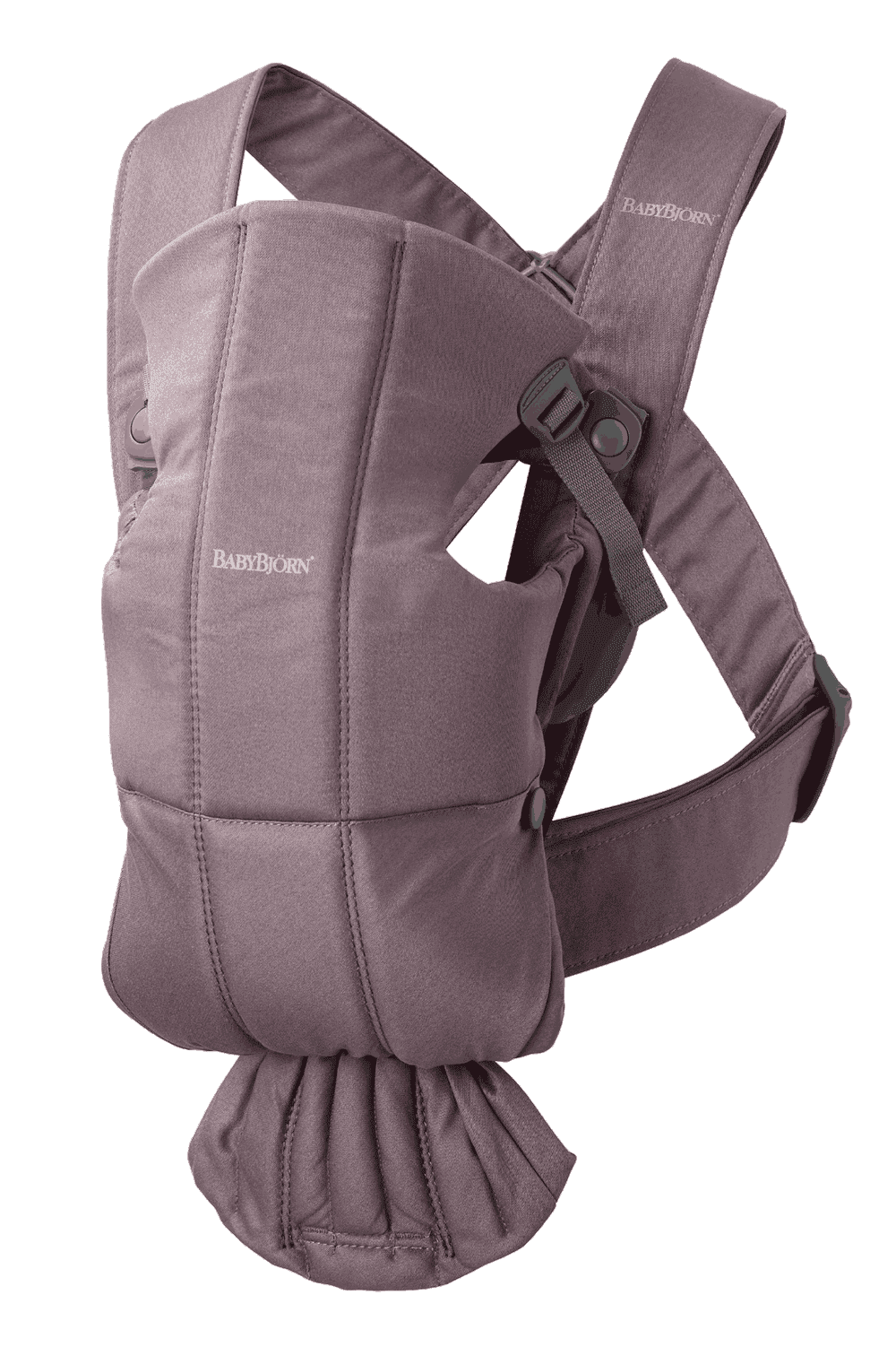 BabyBjorn Baby Carrier Mini, Cotton, Dark Purple