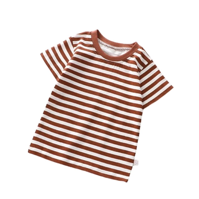 Chemises pour Filles, T-Shirt Graphique à Manches Courtes pour Filles et Garçons, T-Shirt Court à Col Rond