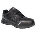 thumbnail image 1 of HOSS Chaussure de Travail Imperméable Non Métallique à Embout Composite EH pour Femme Reno en Cuir Noir Action - 20230, 1 of 1