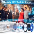 thumbnail image 4 of Mini Video Projector with 6500 Brightness, 1080P Supported, Portable Outdoor Movie Projector, 176" Display, 4 of 8