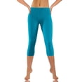 thumbnail image 4 of Gros Rabais! Aqestyerly Pantalons de Randonnée Joggers Mode Décontractée Femmes Uni Extensible Dames Taille Haute Jambes Larges Pantalons de Yoga Capris (Taille Extrême 9TG), 4 of 6
