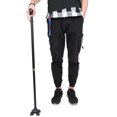thumbnail image 2 of Walking Stick, Cane, Height Adjustable Cane Cane With T Handle Folding Cane Walking Cane, For Eldership, 2 of 8