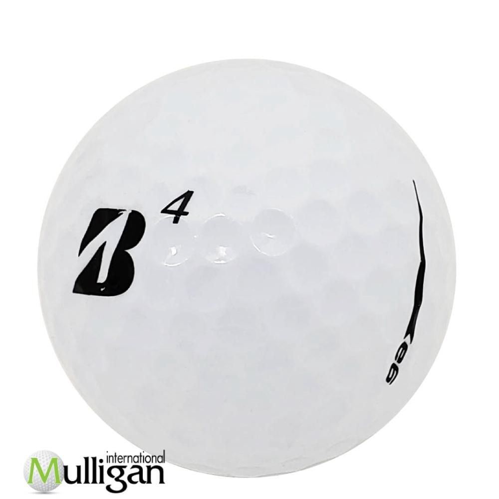 Mulligan - 96 balles de golf récupérées Bridgestone e6 (B) 5A , Blanc