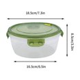 thumbnail image 1 of PRETXORVE Réfrigérateur Congélateur de Qualité Domestique, Épaissi Scellé, Rangement Rond pour Cuisine, 1 of 1