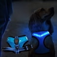 thumbnail image 2 of TIELUTT Laisse Lumineuse Harnais Réfléchissant Ajustable Collier à DEL Rechargeable par USB Bandes Ventrales pour Chiens Mâles avec Boutons-Pression Petits Chandails de Lit Chihuahua pour Petits Chiens Chandail de Lit pour Chien à Carreaux Chihuahua Petit, 2 of 4