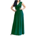 thumbnail image 1 of UPPADA Robe Grande Taille pour Invitées de Mariage pour Femmes, Manches Courtes, Robe de Bal de Mariage, Robe de Bal Formelle, Robe Longueur au Sol, Robe Cocktail, Robe Portefeuille Formelle de Mariage, Liquidation en Liquidation, 1 of 5