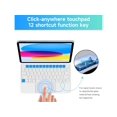 thumbnail image 3 of Keyboard Case for iPad (A16) 11th Gen 11 Inch 2025, iPad 10th Gene 10.9 inch 2022, Magic Magnetic Stand Keyboard with Multi-Touch Trackpad, Floating Design, 7 Colors Backlit, Bluetooth, 3 of 7