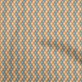 thumbnail image 1 of oneOone Cotton Poplin Yellow Fabric Asian Kilim Craft Projects Decor Fabric Printed By The Yard 56 Inch Wide, 1 of 5