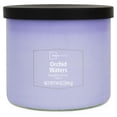 thumbnail image 1 of Mainstays 3-Wick Textured Wrapped Orchid Waters Scented Candle, 14 oz, 1 of 6