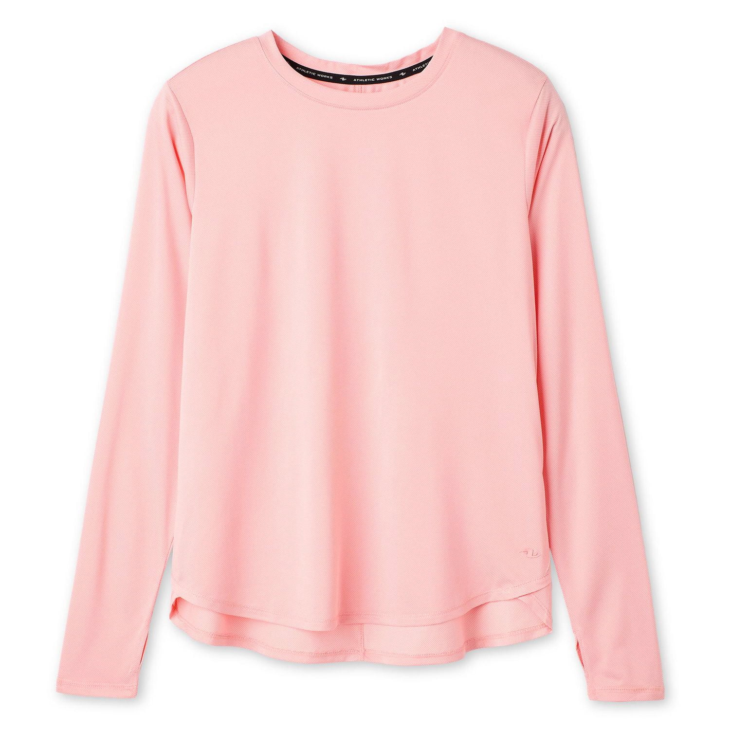 T-shirt à manches longues Athletic Works pour femmes
