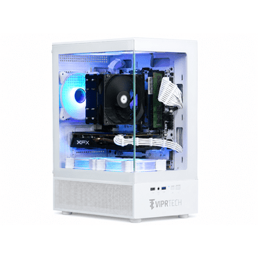 ViprTech Stryker 2.0 Gaming PC - AMD Ryzen 7 (4.4GHz), AMD RX 580 8GB, 32GB DDR4, 1TB SSD, Arctic White