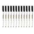 thumbnail image 3 of Monami Stylo Nom F Pointe Moyenne Marqueur Permanent Stylo à Base d'Huile Noir (Lot de 12 Marqueurs) â€¦, 3 of 3