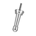 thumbnail image 1 of Reel Stand Lightweight Balancer Body Keeper Stand Support with Hole Repair Parts Silver, 1 of 8