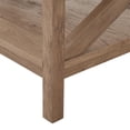thumbnail image 3 of Mainstays Farmhouse Coffee Table, Rustic Weathered Oak, 3 of 8
