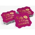 thumbnail image 4 of Inkdotpot Pack Of 50 Kiss The Miss Goodbye Bridal Shower Paper Tags DIY Craft Bracket Shape Real Gold Foil Hang Tags, 4 of 7