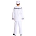 thumbnail image 2 of Men's White Sailor Costume, 2 of 2