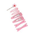 thumbnail image 1 of 7 Pcs Pinces à Cheveux pour Filles Barrettes Coiffures Épingles à Cheveux en Résine pour Salon Fête Rose, 1 of 9