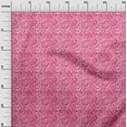 thumbnail image 2 of oneOone Silk Tabby Fabric Leaves & Floral Block Decor Fabric Printed BTY 42 Inch Wide, 2 of 4