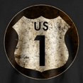 thumbnail image 3 of Hanes Mens Graphic Tee, 2XL, Route 1, 3 of 3