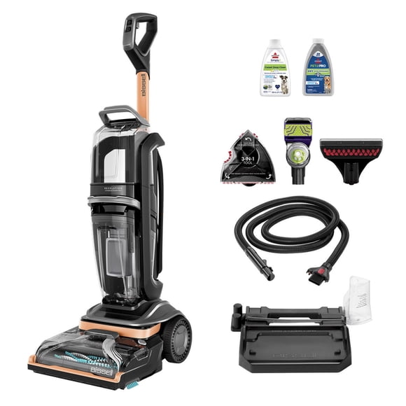 Bissell Revolution HydroSteam Pet Nettoyeur en Profondeur pour Tapis et Rembourrage avec Trousse d'Accessoires