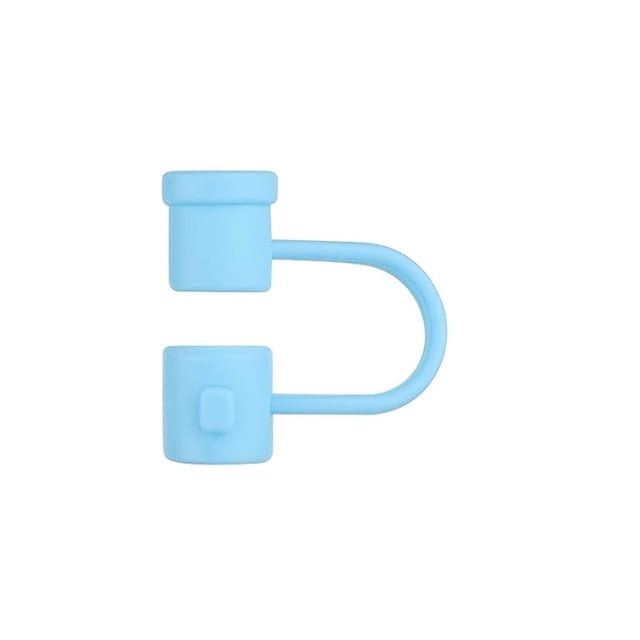 Straw Accessory Set Silicone Cover for Reusable Drinking for Travel Picnics Fitness Parties and Decoration