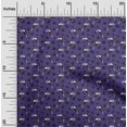 thumbnail image 2 of oneOone Cotton Silk Violet Fabric Bird Craft Projects Decor Fabric Printed By The Yard 42 Inch Wide, 2 of 5