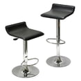 thumbnail image 1 of Tabourets pivotants réglables Winsome Spectrum, noir et chrome - 93329, 1 of 7