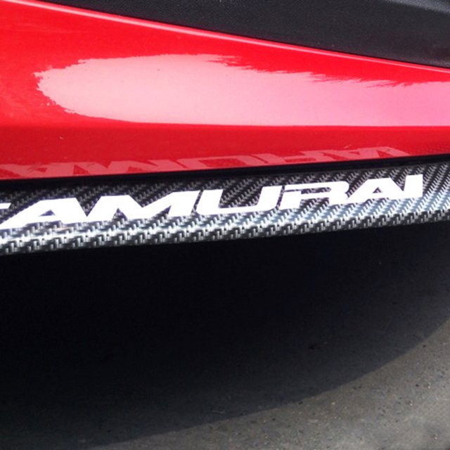 Front Bumper Cover Universal Car Front Lip Protector Guard Flexible Bumper Protective Rubber Strap 2.5m
