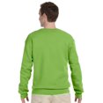 thumbnail image 2 of Jerzees Adult NuBlend Crew Neck Sweatshirt, XL, Safety Orange, 2 of 3