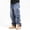 01 Blue, variant on Weiqiqre Mens Pants Loose Fit Vintage Cargo Denim Fashion Dance Skater Skateboard Pants