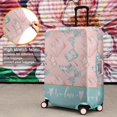 thumbnail image 4 of Travel Luggage Cover Suitcase Protector Fits 18-32 Inch Luggage Wheel Covers Patterned Travel Related Items Flower Luggage Protector Elastic Luggage Anti-scratch Suitcase Cover S, 4 of 5