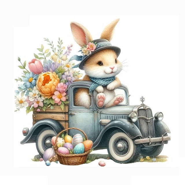 Easter Stickers for Window Door Stickers Easter Decorations Bunny Stickers with Eggs Decals for Easter Easter Window Clings Decorations for Home Office Classroo