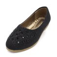 thumbnail image 1 of LAVRA Filles Ballerines Glitter Mary Jane Slip sur les Chaussures Habillées, 1 of 1