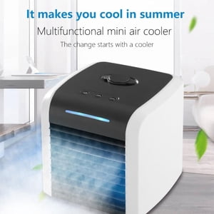 MesaSe Air Conditioner Portable Mini Cold Air Conditioner Small Fan Cooling Fan Small Cooler Small Air Conditioner Usb Charging Desktop Electric Fan Home Office Mute Handheld Humidificati
