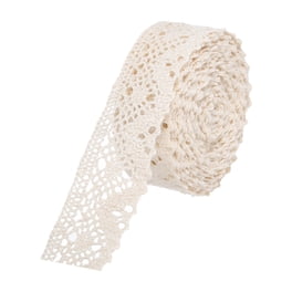 Ruban De Dentelle En Coton Beige – 10 Mètres, Largeur 10 Cm – Crochet, Vintage – Pour Emballage Cadeau, Mariage, Couture, DIY