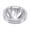 silver, variant on HILABEE Short Water Pump Pulley Accessories Repalcement for Chevy 1965-1968 silver