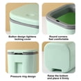 thumbnail image 4 of Chmadoxn Garbage Can, Trash Can Desktop Trash Can Office Bin With Lid Small Desktop Garbage Bin In Dormitory Bedroom Trash can, 4 of 6