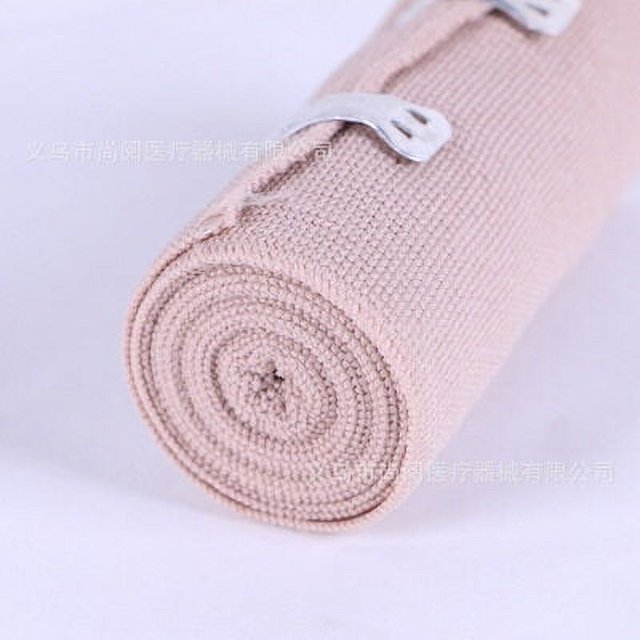 facefd High Elastic Bandage Emergency Bandage Wound Dressing Bandaging Physical Exercise Protector - 15cmx4.5m