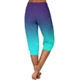 thumbnail image 4 of Yuyuzo Womens Capri Pants High Waisted Drawstring Sweatpants Running Gym Cropped Trousers with Pockets, 4 of 6