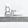 thumbnail image 5 of 10x Jarretières Réglables 20 mm pour Femmes, Bas Cuisse, Clip de Ceinture, Blanc, 5 of 5