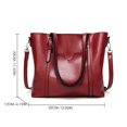 thumbnail image 3 of Sac Fourre-Tout pour Femmes Mode Décontractée Grande Capacité Sac Bandoulière Sac à Épaule Sac à Main, 3 of 3