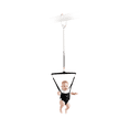 thumbnail image 2 of Jolly Jumper Iconique – Exerciseur pour bébé original avec pince de porte – Selle Safari noire | Développe l’équilibre, la coordination et la force musculaire | Entreprise 100 % canadienne, 2 of 9