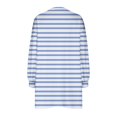 thumbnail image 5 of RXIRUCGD Sweat-Shirt Oversize à Col Rond pour Femmes Imprimé Manches Longues Tunique, Bleu, Taille : m, 5 of 5