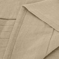 thumbnail image 4 of MeetoTime Robe Mi-Longue pour Femme à Col Rond, Manches Longues, Longueur Genou, Légère, Ample, en Coton et Lin, Tailles P-5TG, 4 of 8