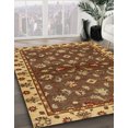 thumbnail image 2 of Ahgly Company Indoor Rectangle Abstract Orange Gold Oriental Area Rugs, 5' x 8', 2 of 6