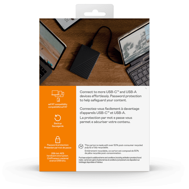 5TB Western Digital Drive™ PLUS Portable Hard Drive - Walmart.ca