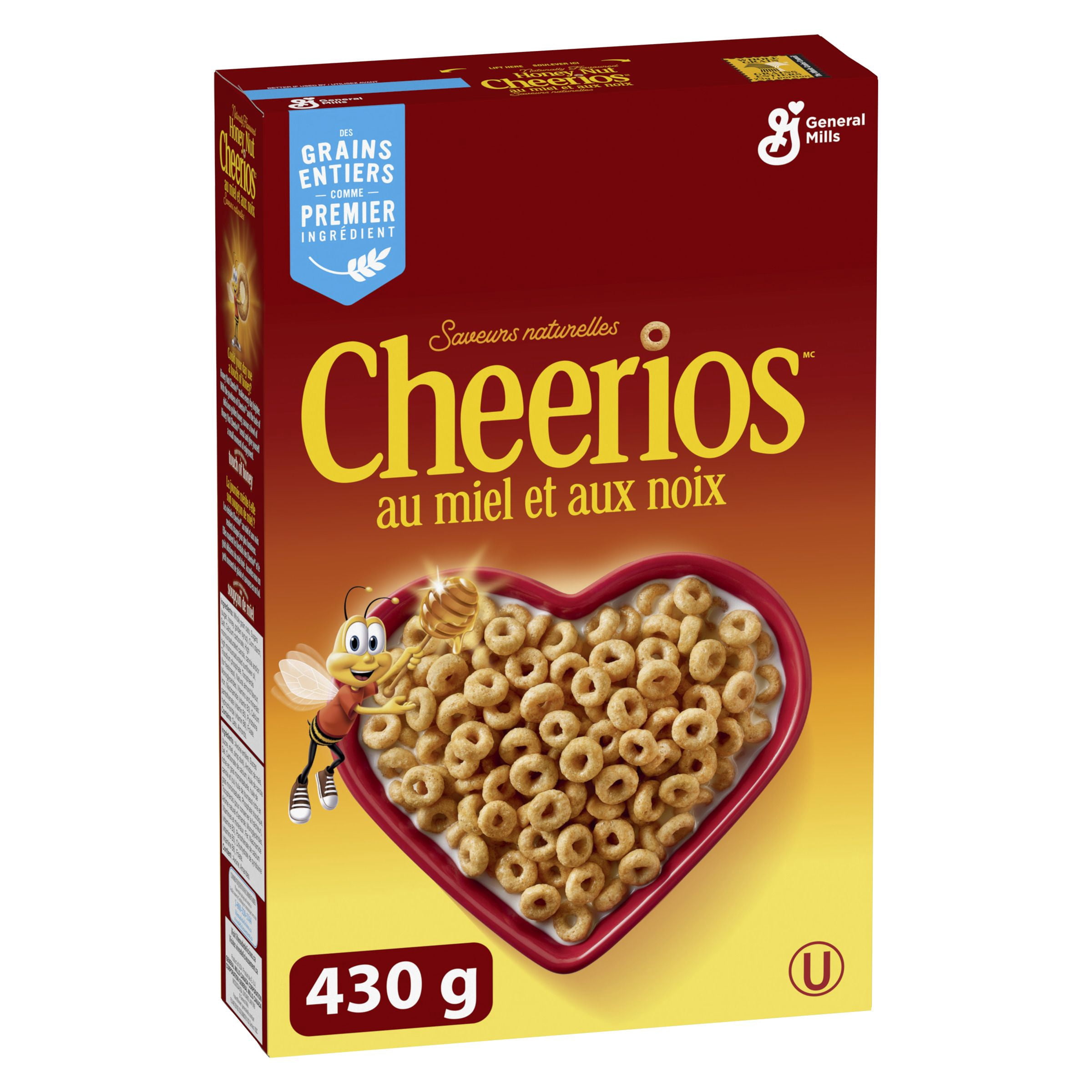 General Mills Au Miel Et Aux Noix Cheerios Cereales
