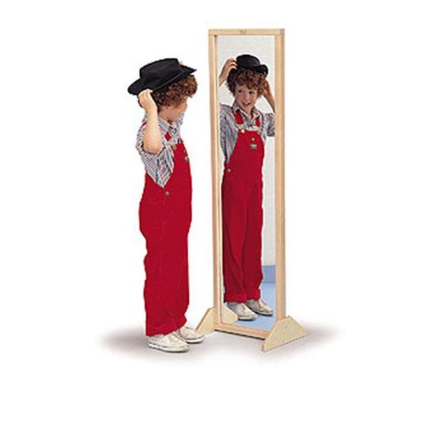 Whitney Bros WB0338 Miroir Vertical Ou Horizontal avec Support